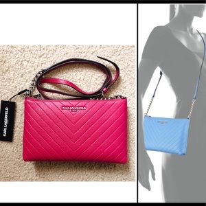 Karl Lagerfeld Paris "Charlotte" crossbody bag